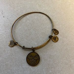 Alex & Ani Mickey Mouse Gold Bracelet